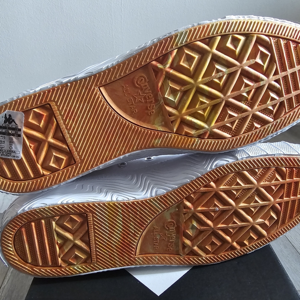 Converse Chuck Taylor Alt Star White Black Mens size 10 - Picture 4 of 5